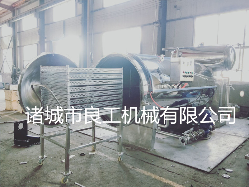 免鍋爐節能燃氣式真空玉米殺菌鍋